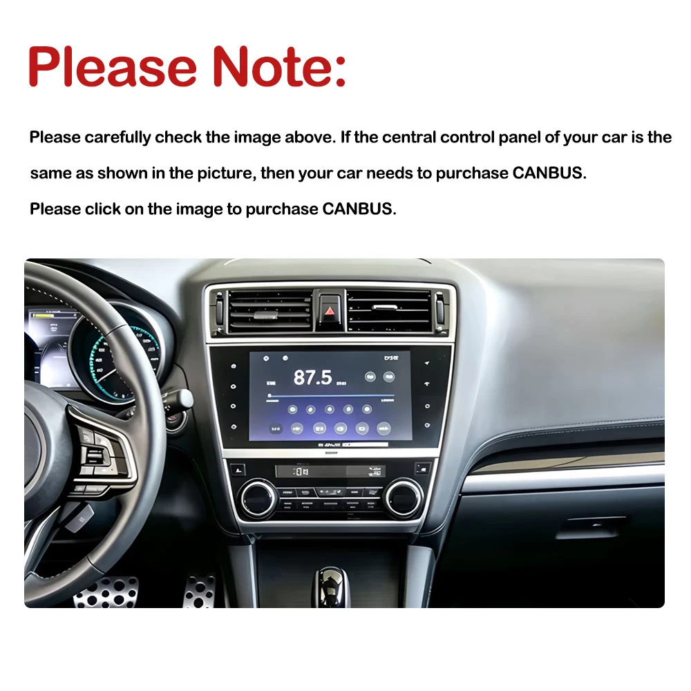 Car Radio Video Multimedia Player For Subaru Outback 5 Legacy 6 2015 - 2018 Wireless Carplay GPS Navi Bluetooth DSP Stereo