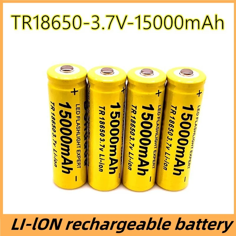 

Bestselling 100% capacity 15000mAh 3.7V 18650 lithium-ion battery rechargeable 18650 for LED flashlights