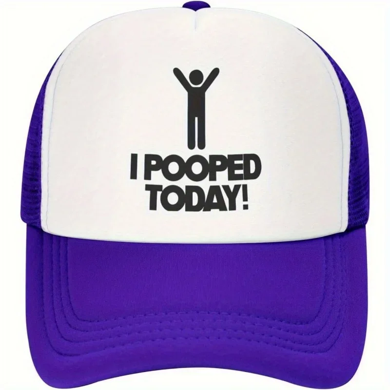 Custom Hat Fabric.1pc Funny Poop Joke Trucker Hat - Bold 