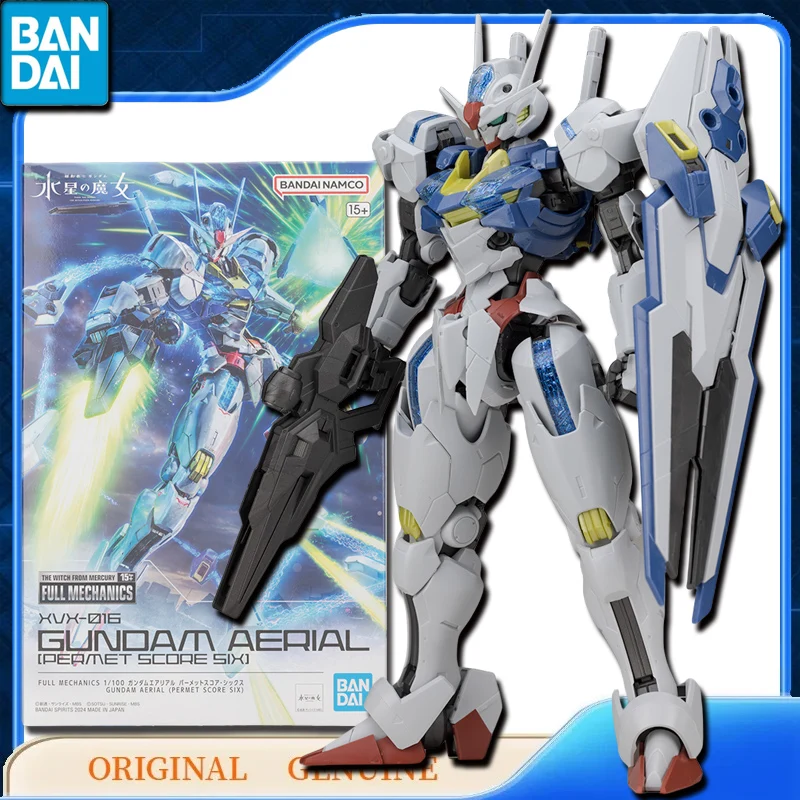 

Bandai Original Genuine FM XVX-016 GUNDAM AERIAL PERMET SCORE SIX Anime Action Figures Toy for Kid Gift Assembly Model Ornaments