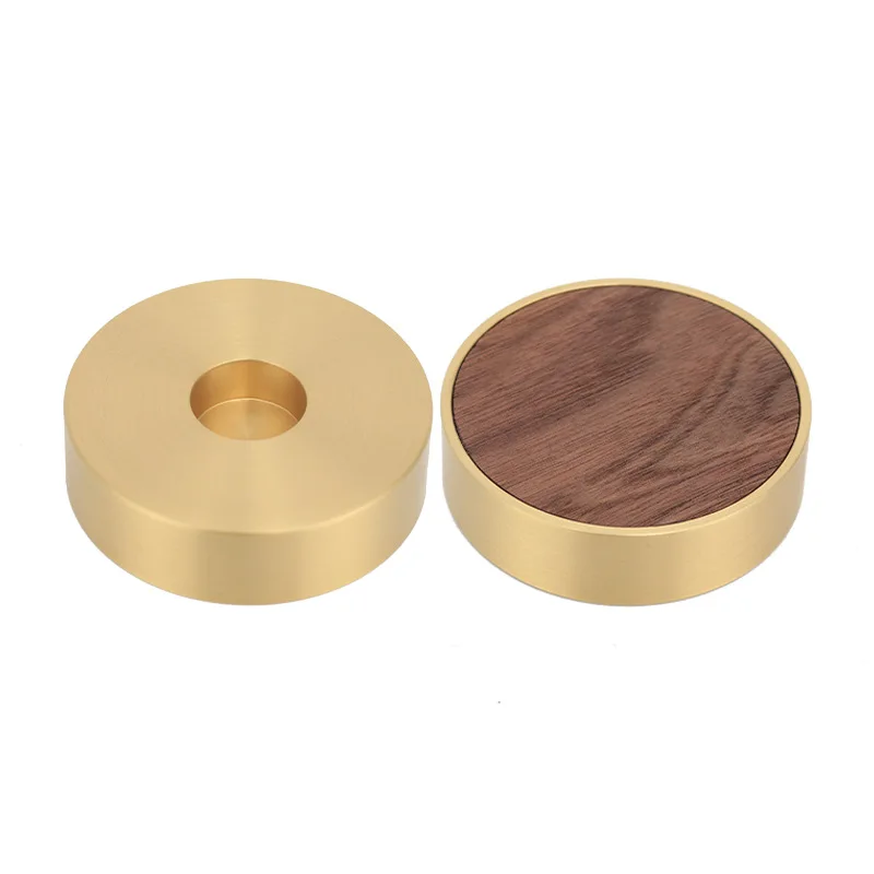 Brass Round Head Mini Hammer Wooden Handle Small Mallet Household Tool for Cracking Walnuts Hitting Golden Eggs Hand Striking
