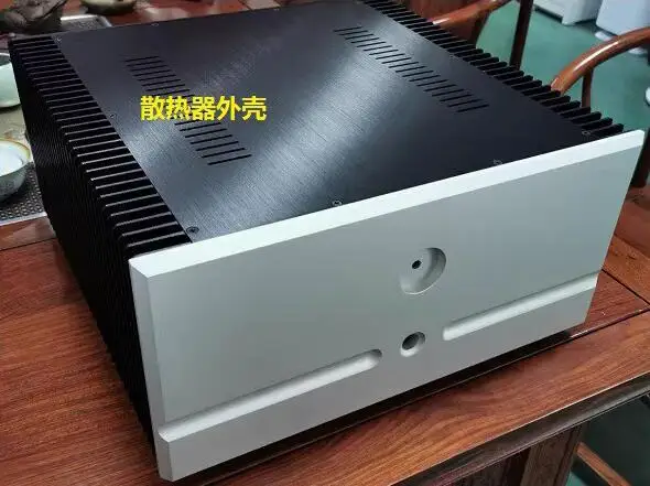 กล่องเก็บเสียงไฮไฟ DIY พร้อมฮีทซิงค์สำหรับเครื่องขยายเสียงคลาสอลูมิเนียมเต็มความสูง200ระดับ