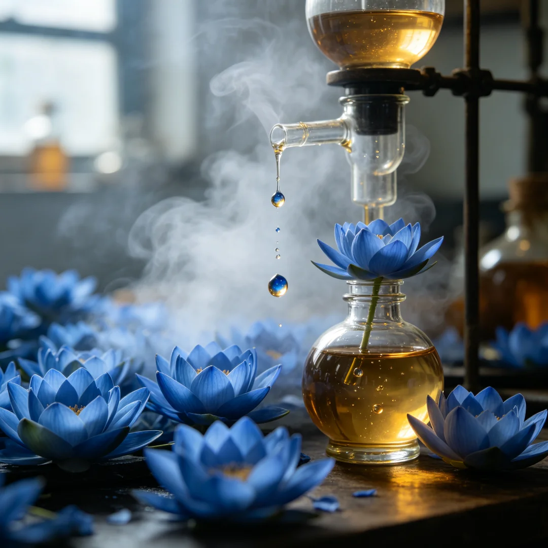 Splymczen Blue Lotus Aroma Oil 100ml Pure Natural Fragrance Oil for Diffuser Home Scent Candle Making DIY Soap Incense Making