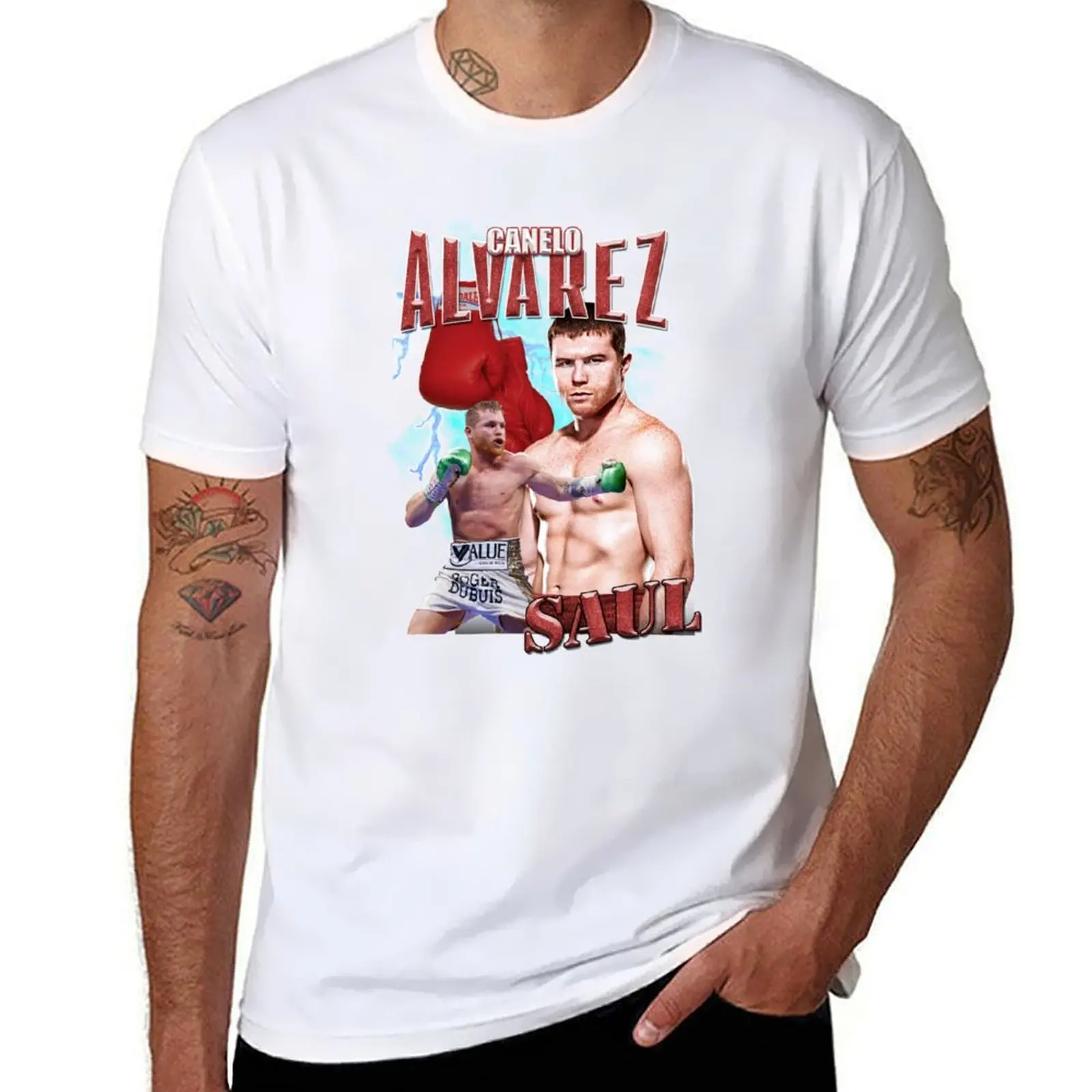 

Canelo Alvarez VINTAGE T-Shirt t shirt man designer anime t shirts for man T-Shirt
