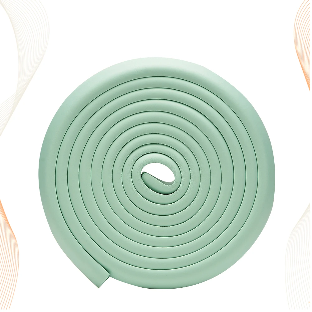 

Детские защитные полоски от столкновений, прочные настенные бамперные полоски NBR, защита для угловой двери шкафа, белый, 4 м