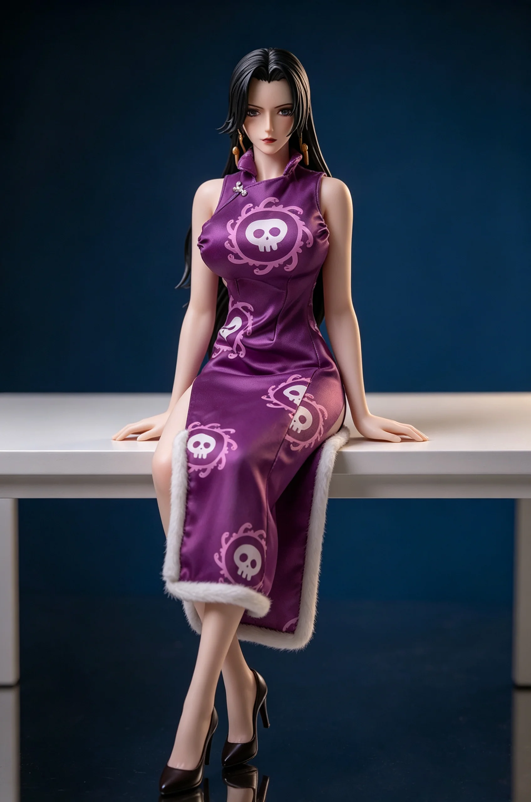 Queen Boa Hancock All-silicone adult sexual doll, realistic vagina, adult male love doll, exquisite facial details - view 4
