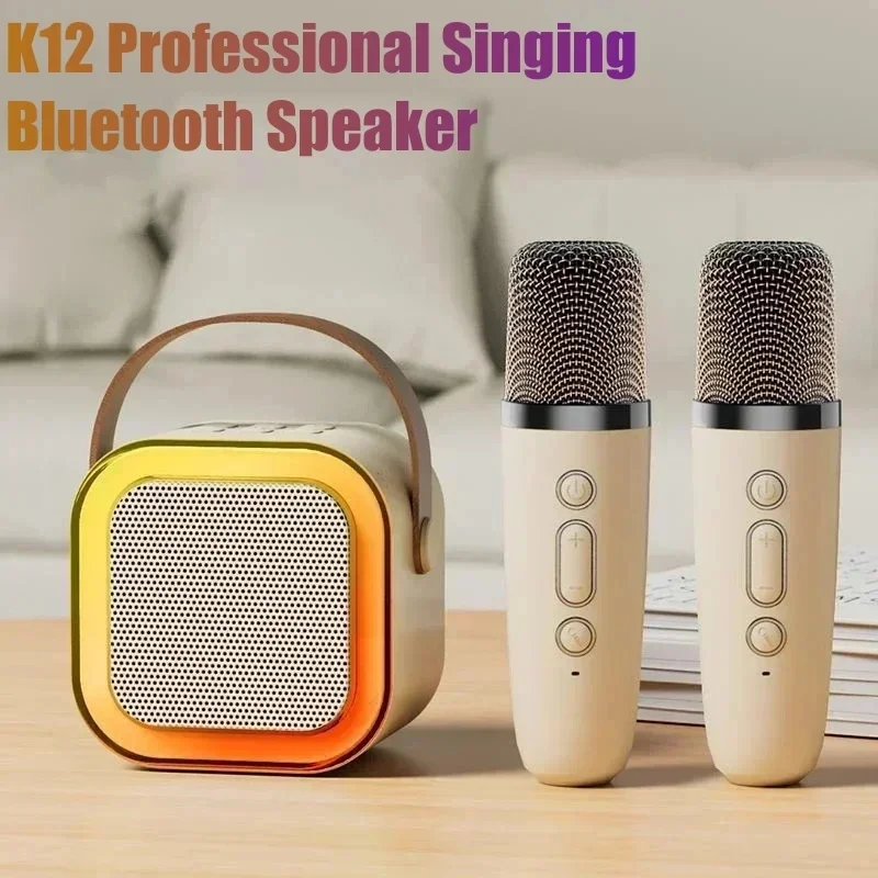 Professional Wireless Microphones Bluetooth Speaker for Gaming KTV Koraoke Live iPhone Samsung Laptop Noise Reduction Microphone