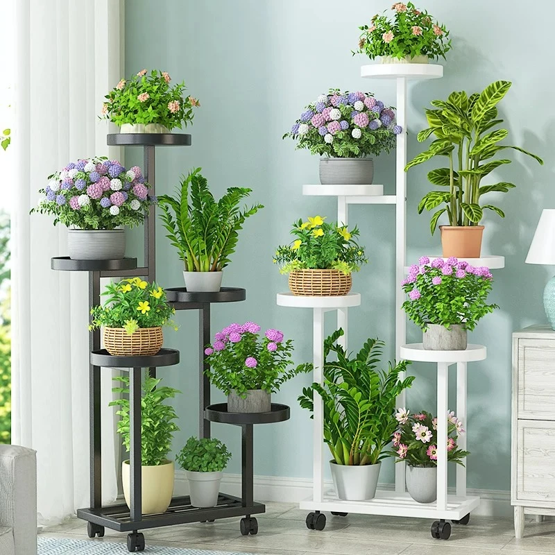 Plant Pot Pedestal Stand Garden Terrace Floating Flower Stand Display Decor Giardino Arredamento Esterno Patio Furniture