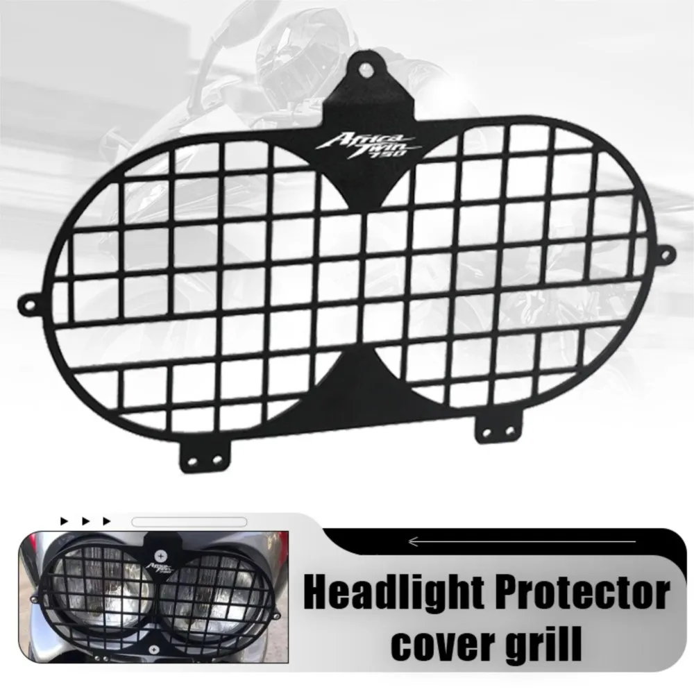 

For Honda XRV750 Africa Twin 1997-1998-1999-2000-2001-2002 XRV 750 Motorcycle Headlight Head light Grill Guard Cover Protector