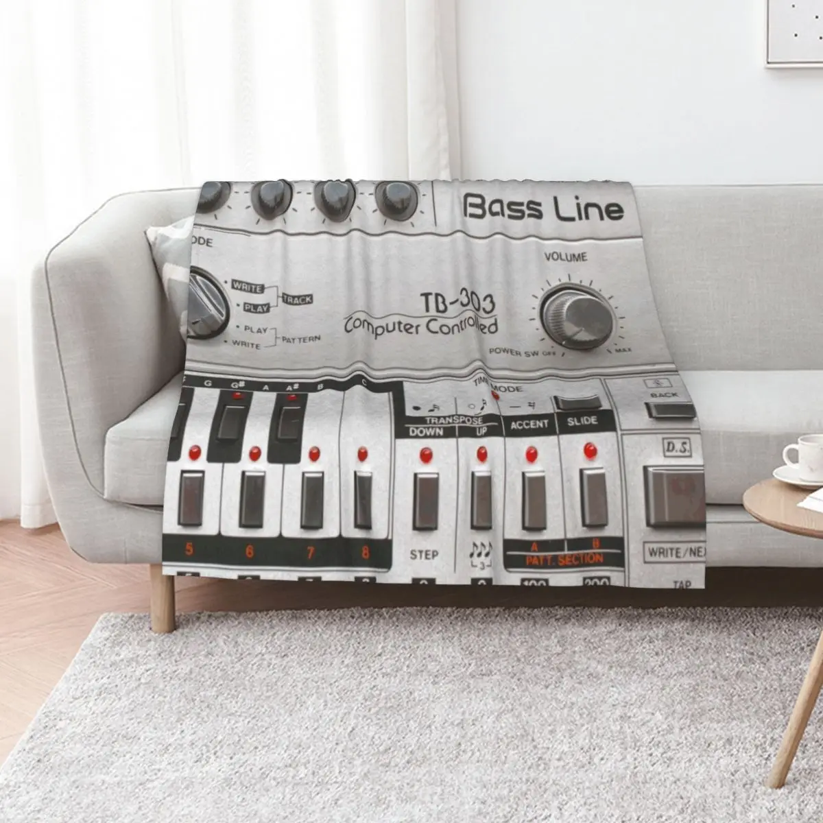 

Roland bass Line TB303 Throw Blanket anime funny gift decorative Summer Beddings Blankets