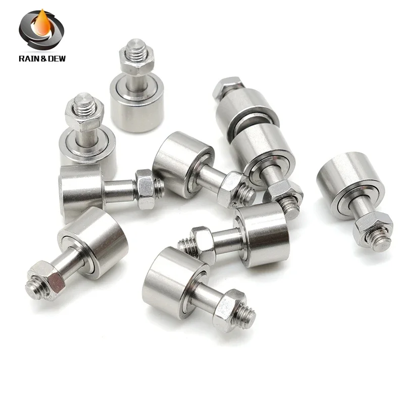 1Pcs CF3 M3X10X17 mm Stainless Steel KR10 Miniature Cam Followers Cam Follower Needle Roller Bearing