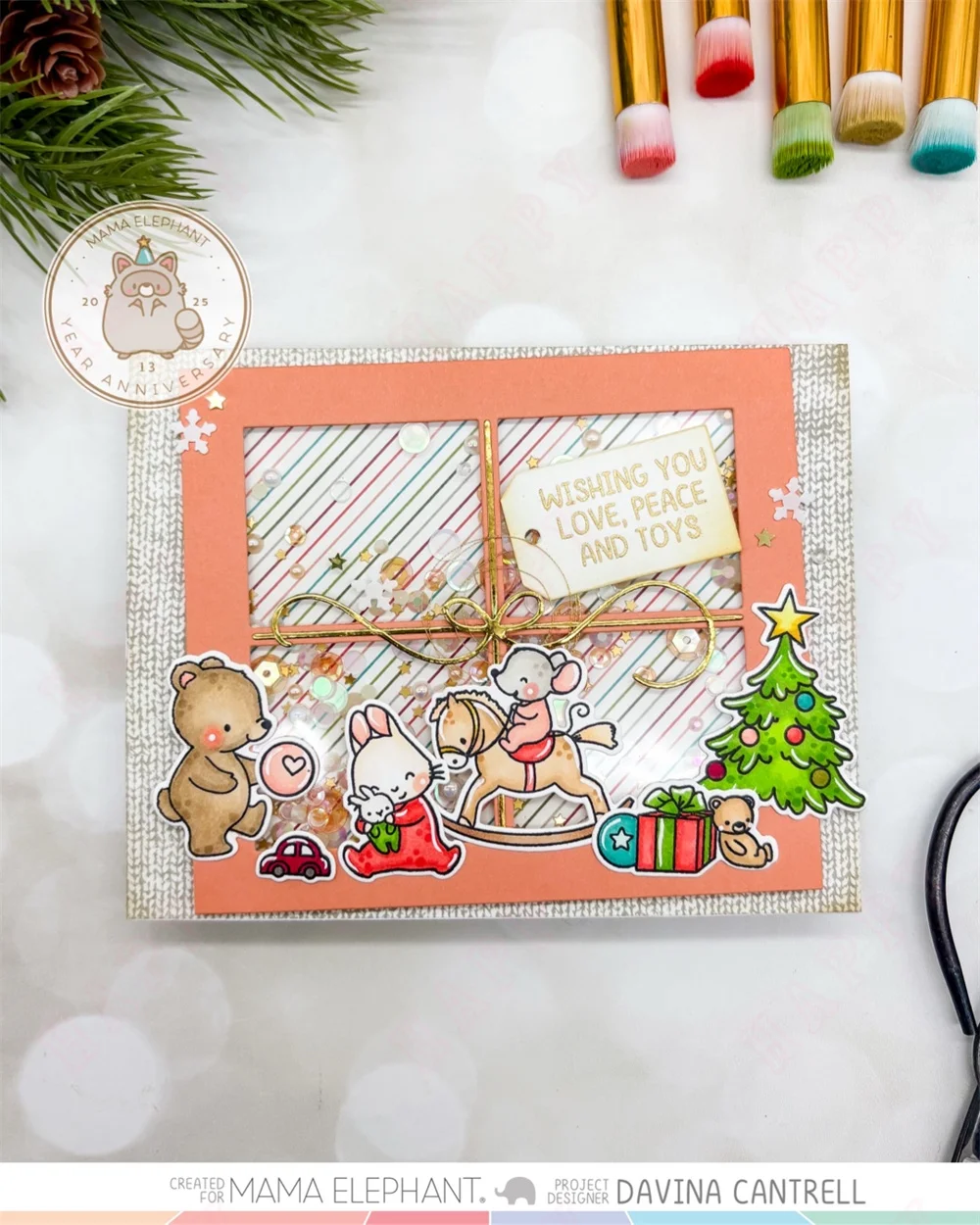 Christmas Creative Cuts Metal Cutting Dies and Stamps for DIY Reading Tree Scrapbook Album Craft Paper Card Decoration 2025 New