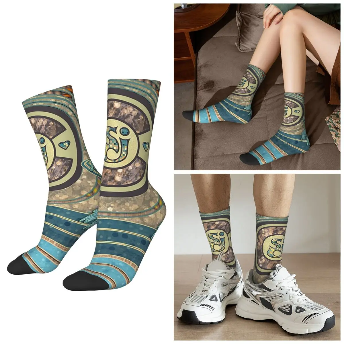 جميع المواسم SCI غامض الغابات سلسلة الجبن حادث الجوارب Harajuku طاقم الجوارب جوارب للرجال النساء هدايا عيد الميلاد #1