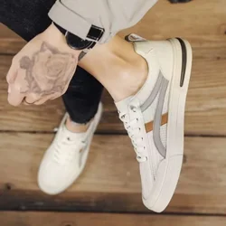 Men's Casual Shoes Fashion 2025 Non-slip Sneakers Slip-on Male Shoe In Promotion Size 44 Trends Footwear Offer Shipping Free New