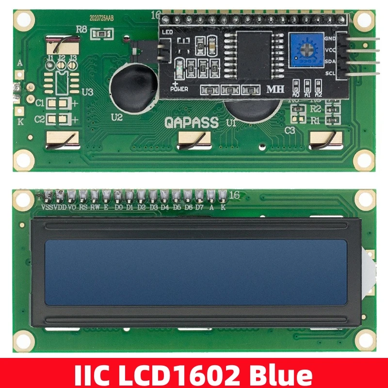 Variant: IIC LCD1602C Blue