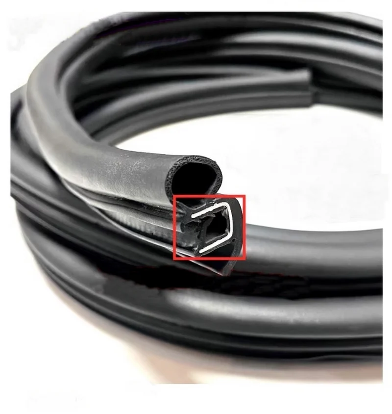 Suitable for safari Y61 patrol Door frame sealing strip Car body waterproof rubber strip Trunk rubber strip