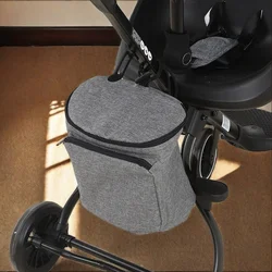 1-piece baby stroller hanging bag, universal handcart hanging bag, paired with storage bag, storage basket, storage hanging bag