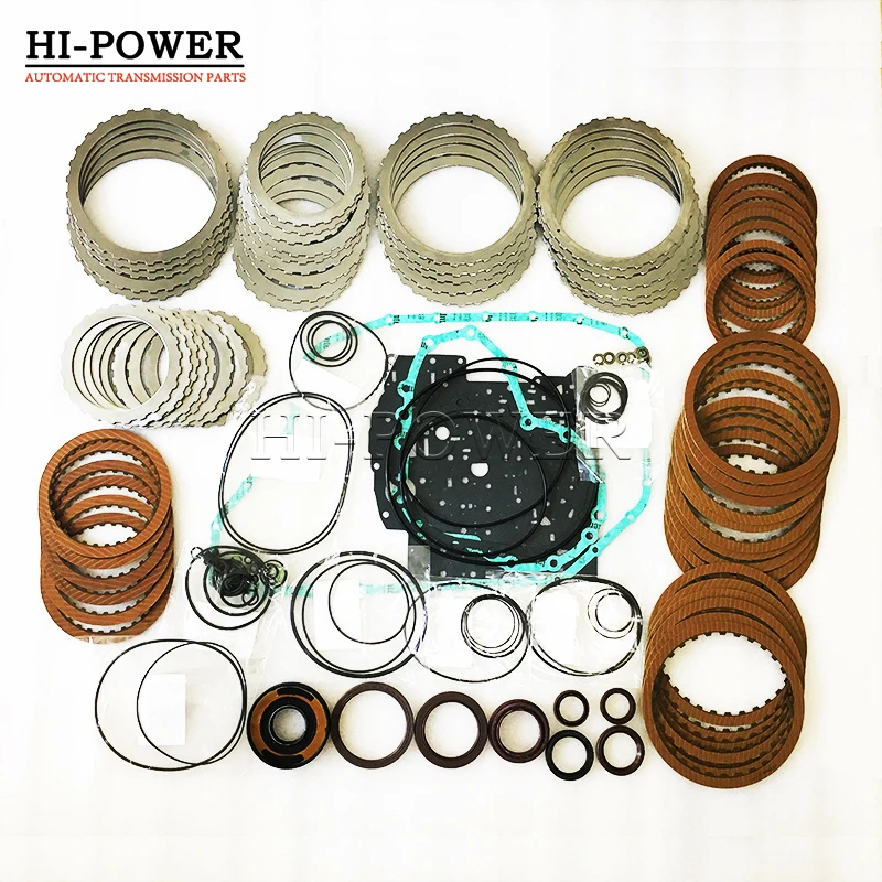 5HP24 5HP-24 Auto Transmission Master Rebuild Kit Friction Steel Plate for Audi VW ZF5HP-24 Gearbox Disc Repair Kit