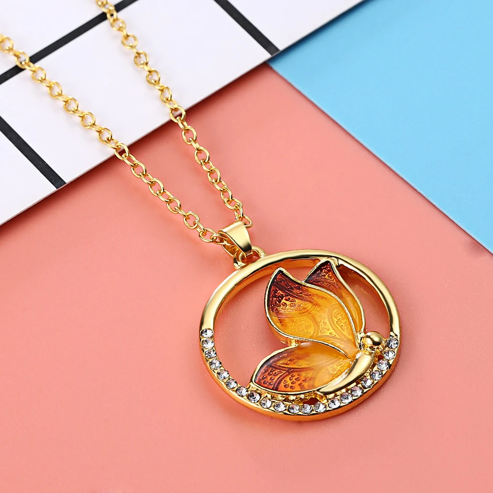 

Necklace and Earrings Set Bride Jewelry Colorful Temperament Pattern Clavicle Chain Luxury Pearl Necklace Earrings Set (O