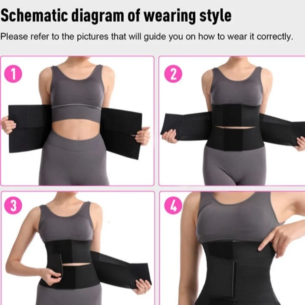 Simple Leopard Print Postpartum Body Shaper Seamless Compressed Women Girdle Belt Thin Tummy Control Waist Trainer Fitness