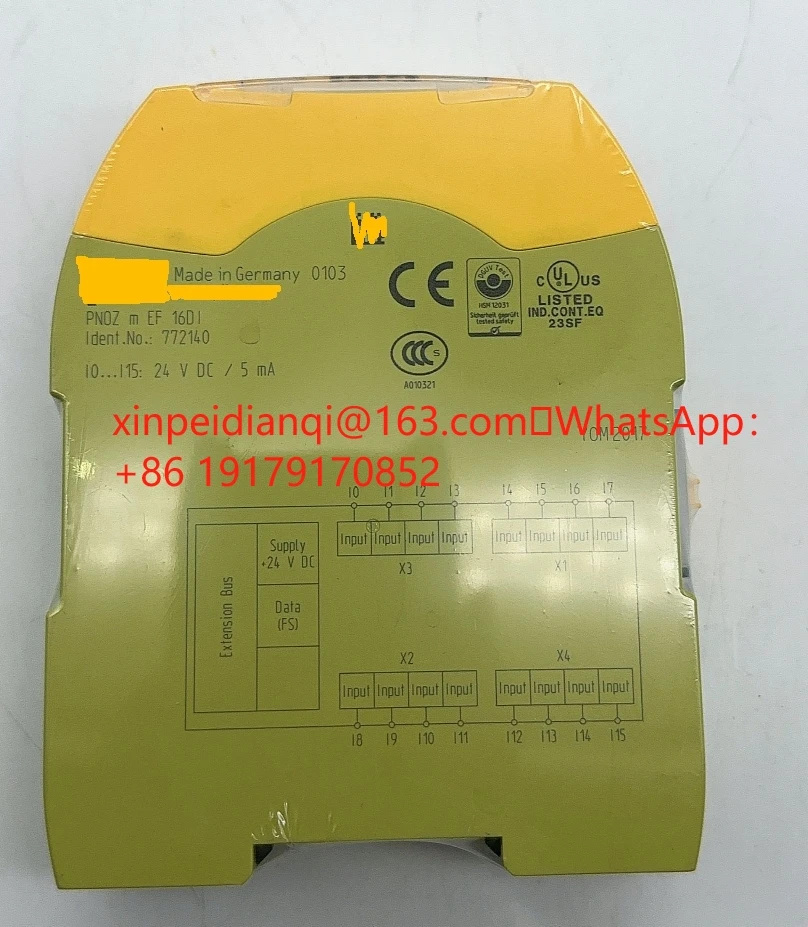 

Original PNOZ S4 safety relay (751104) In stock