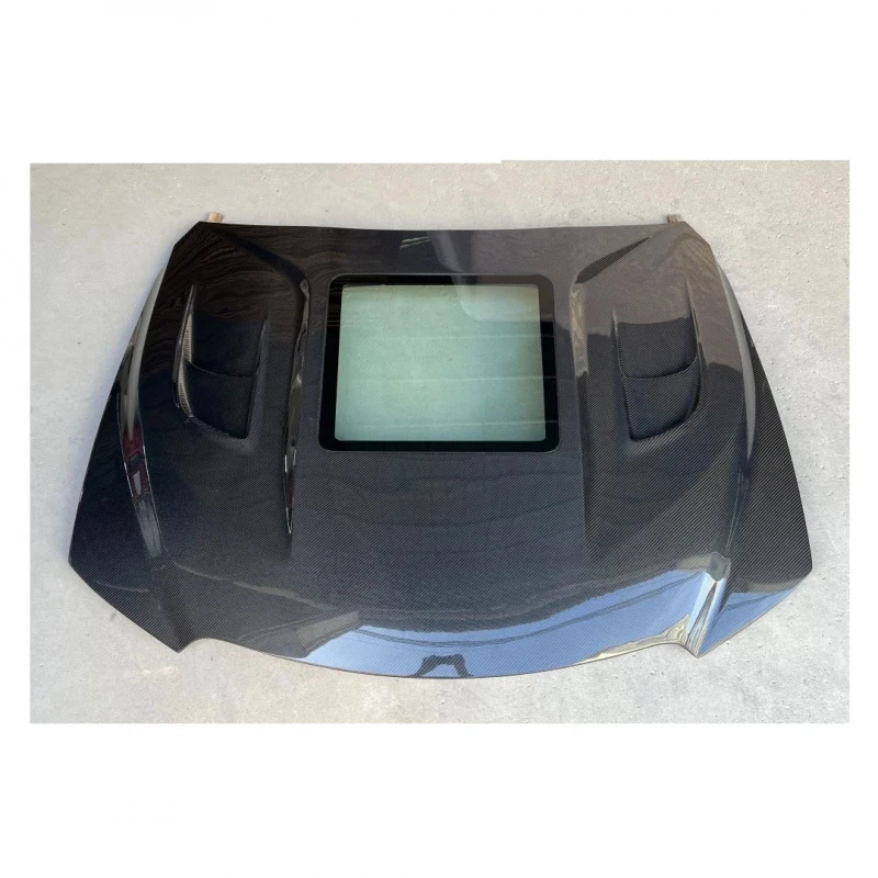 

2020-2024 IS Real Carbon Fiber Engine Hood With Glass Lightweight Aerodynamic Bonnet Exterior Refit Parts