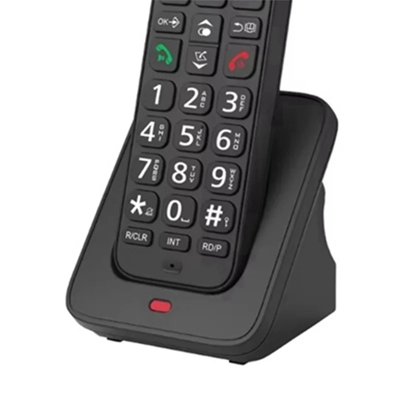 ReliableD1018 Telephone Business Office Home Handheld Digital Wireless Telephone Low Radiation with LCD Display US Plug