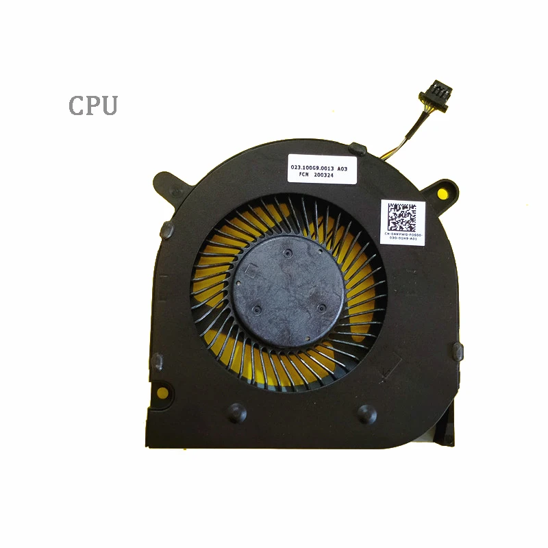 Ventilador de refrigeração para dell g3-3590, gtx1650/1660, rtx2060, original, novo