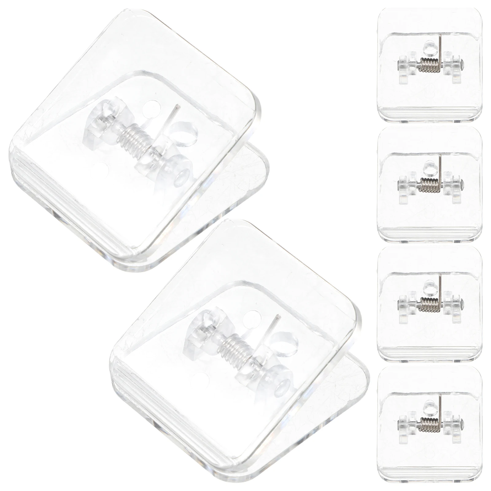 

6pcs Puppy Pad Holder Dog Potty Mount Adhesive Backing Non-slip Pee Pad Holder Indoor Pet Supplies