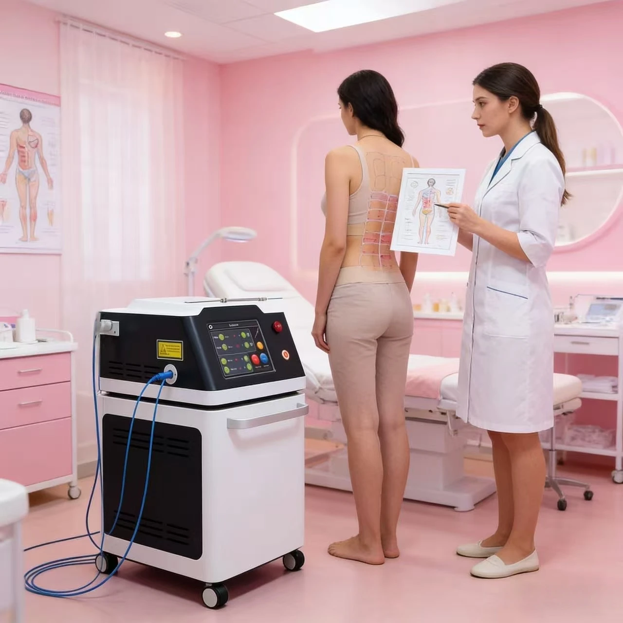 

2026 Source Factory 1470.980nm endolifting laser 2 Wavelengths CE Certification