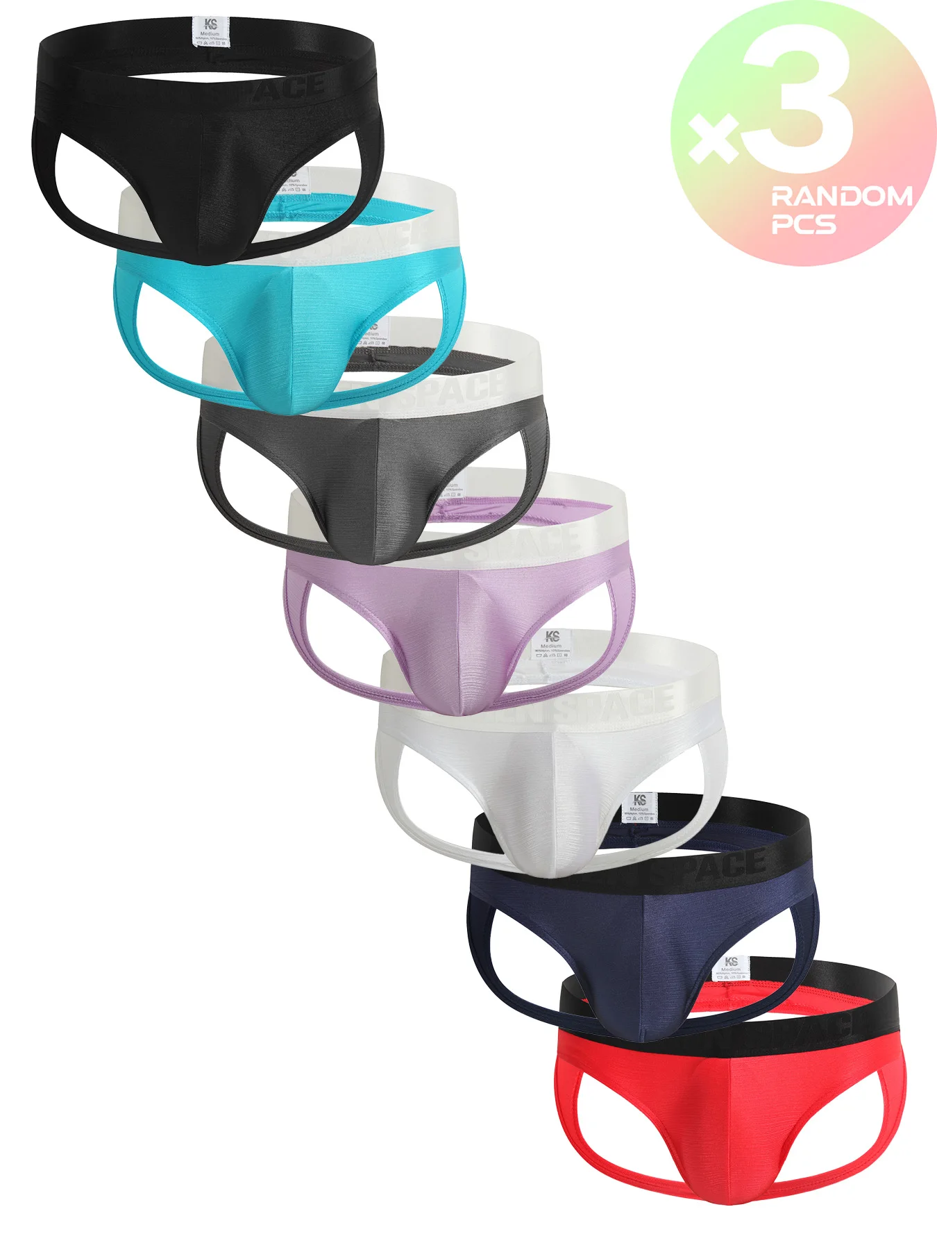 

Men's Open Back Sexy Underwear Briefs, Mesh Underpants Quick Dry Gay Men's Jockstrap Bikini Slip Men Tanga Thong Swim 3pc 4Pc