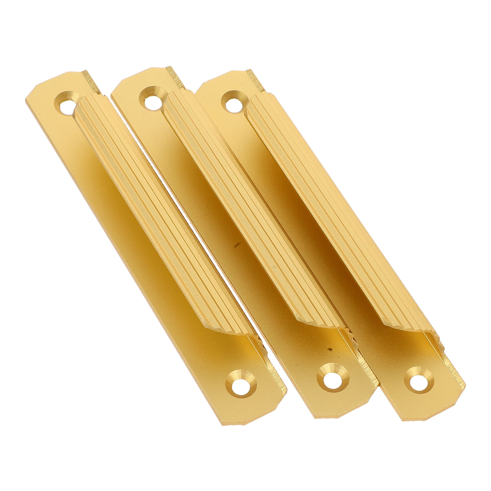 

3pcs Set Sliding Door Handles Aluminum Cabinet Drawer Handle Door And Window Handle Parts Furniture Hardware Accessories