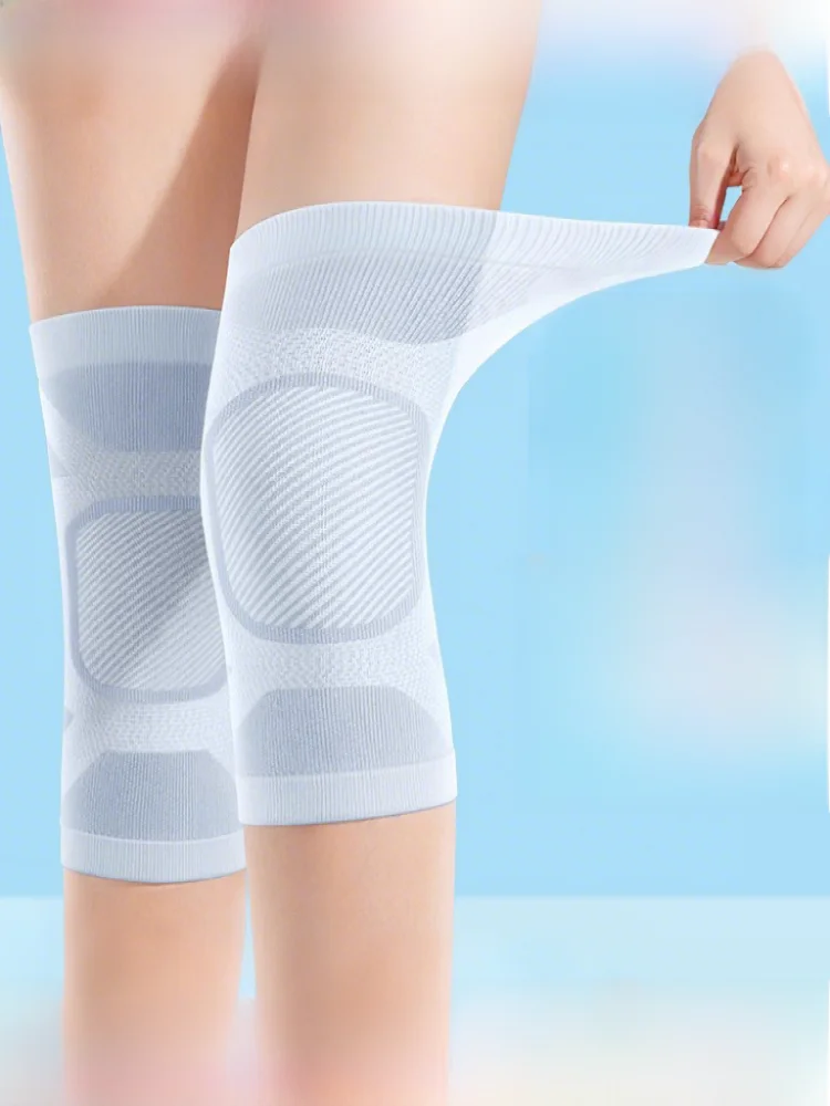 南極人用シルク膝パッド-軽量で通気性があり、滑り止め加工が施されています-男性と女性向け-家庭用-エアコンによる寒さから守ります