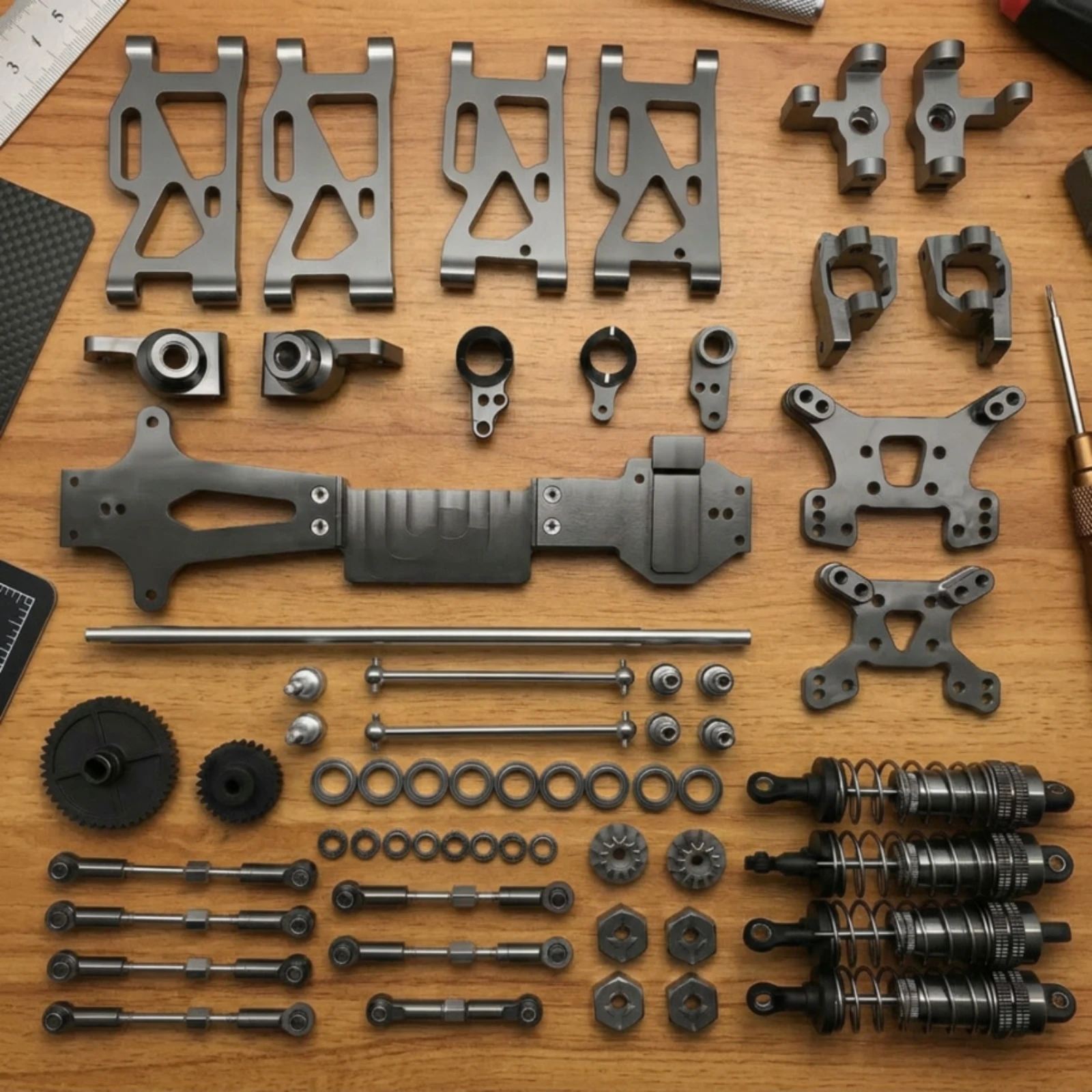 Zestaw metalowych części do tu – Rc Suspension Arm recenzja i cena