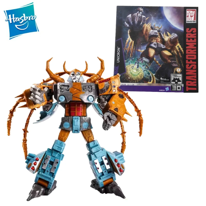 New Original Hasbro TRANSFORMERS PLATINUM EDITION UNICRON Action Figure Model