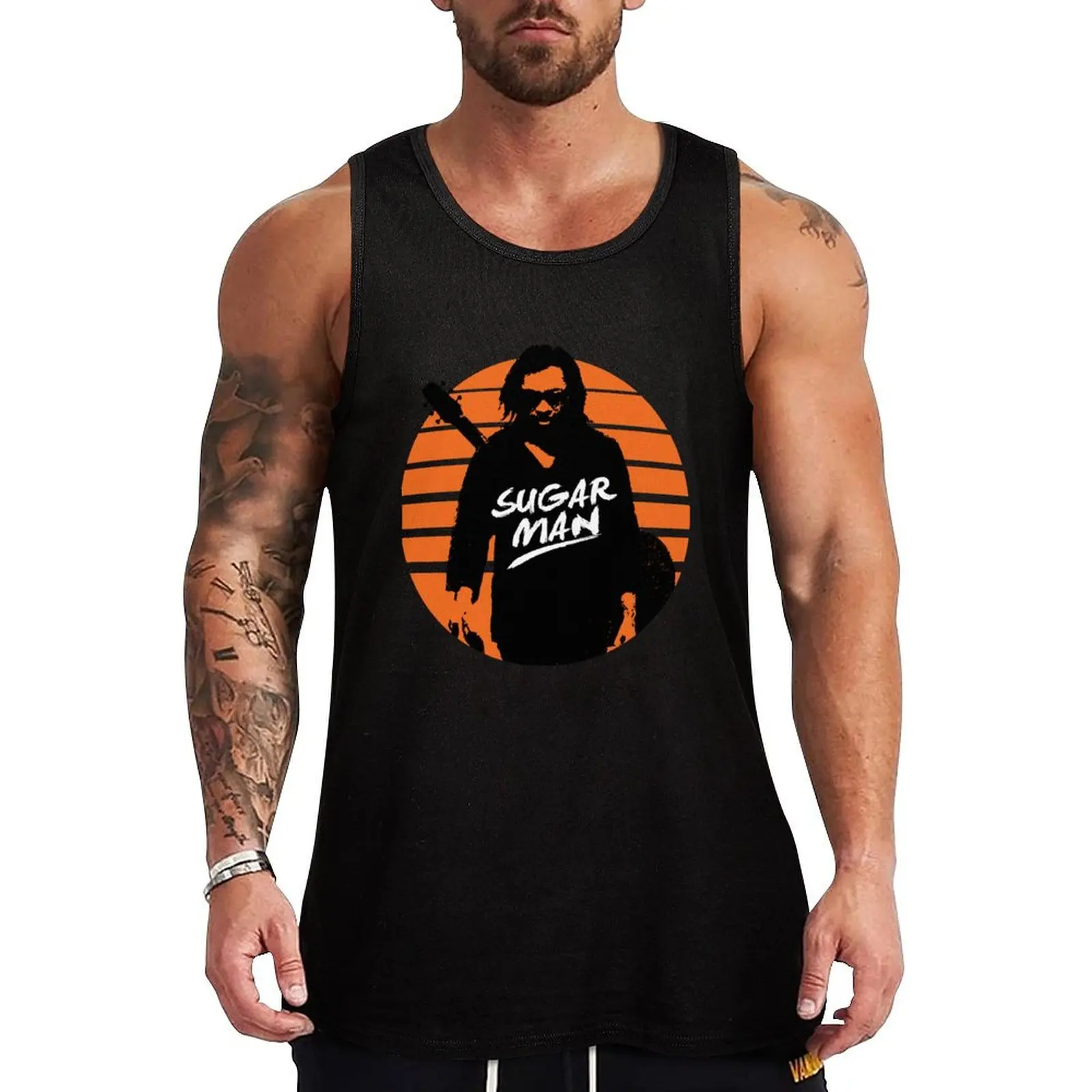 

Sixto Rodriguez - Sugar Man Classic Tank Top man sexycostume clothing men sleeveless gym shirt man fitness gym clothes