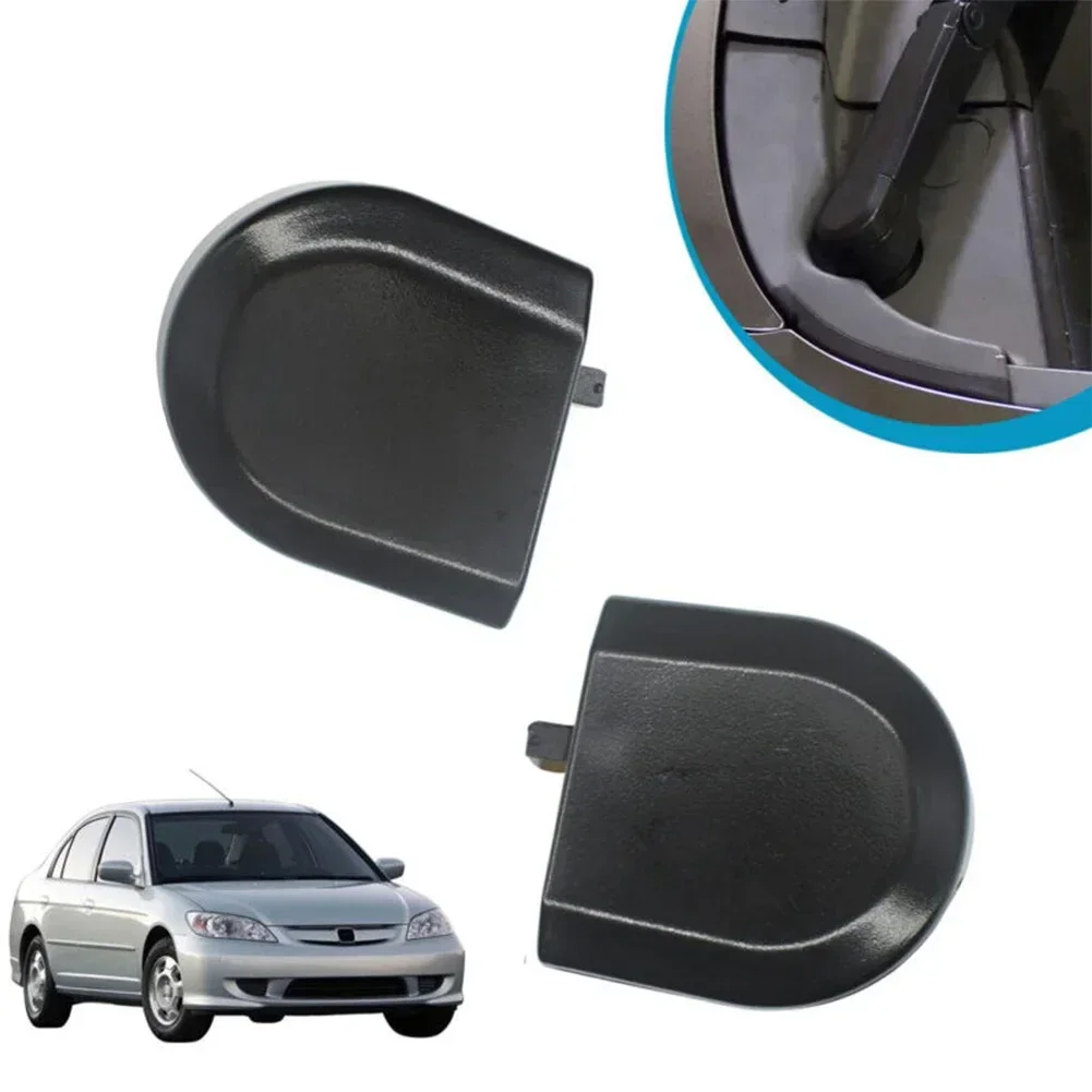 2pcs Wiper Arm Cover Windshield Nut Cap Cover Bolt For Honda For Civic 2006-2011 Replacement Part To Fix Missing Wiper Cap