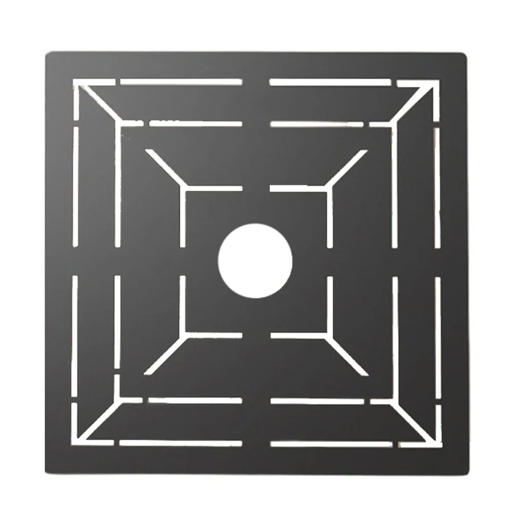Angle Measuring Tool Floor Drain Ruler Portable Floor Ruler Quality Stainless Steel Material For Tile Patterns