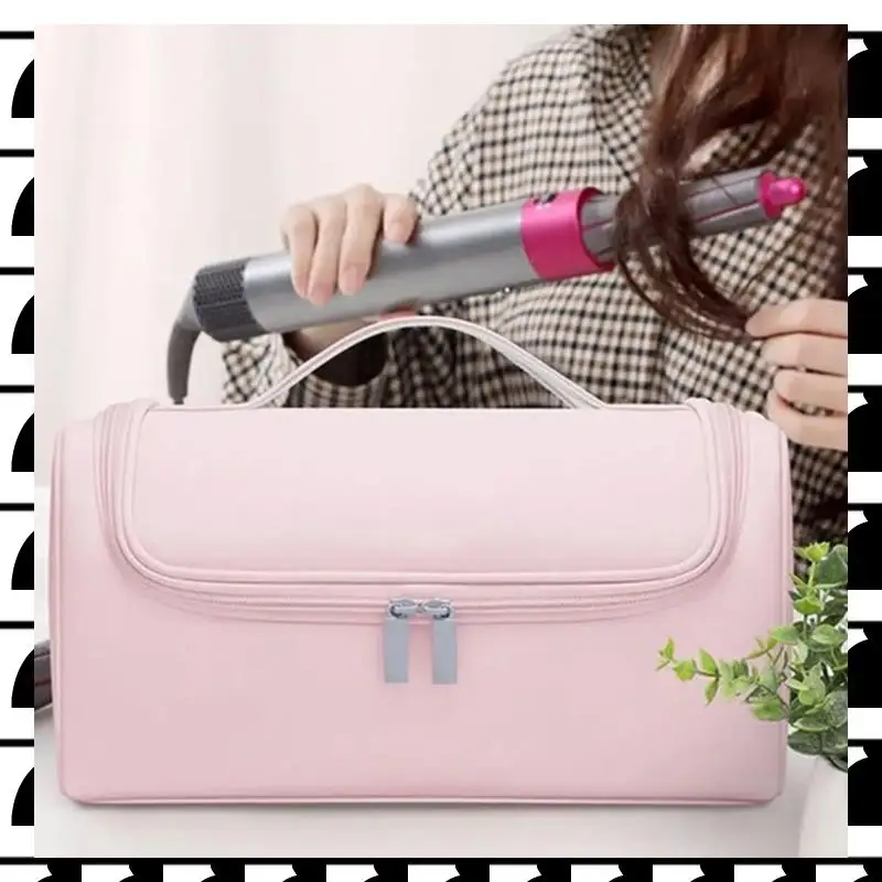 

A44U Портативная коробка для фена с крючком, противоскользящая сумка для парикмахерских инструментов, водонепроницаемая сумка для хранения большой емкости