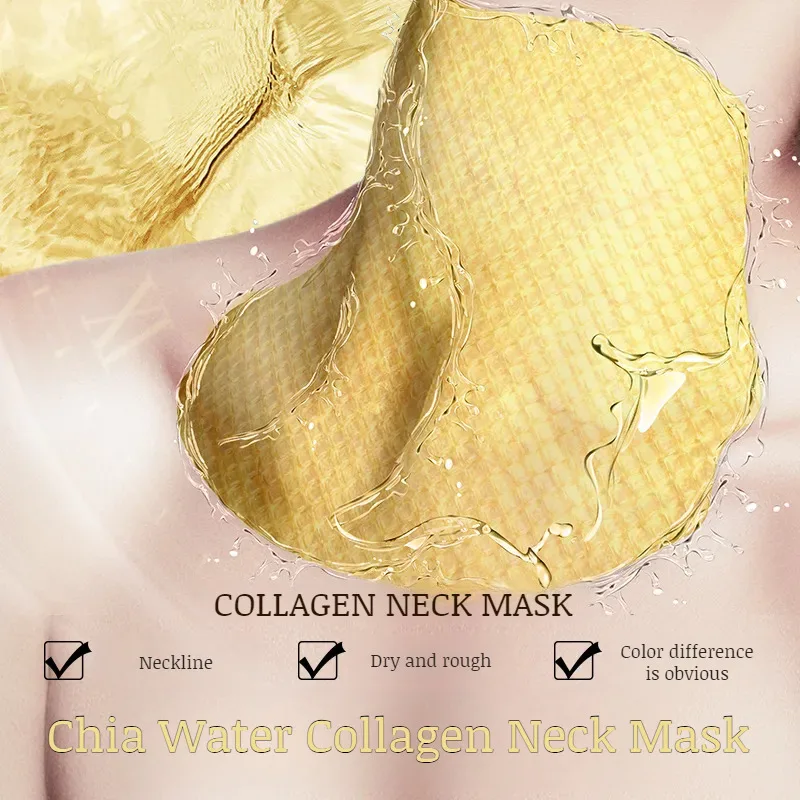 Skin Care Neck Mask Repair Black Neck Improve Skin Collagen Neck Mask Mask Improve Neck Skin