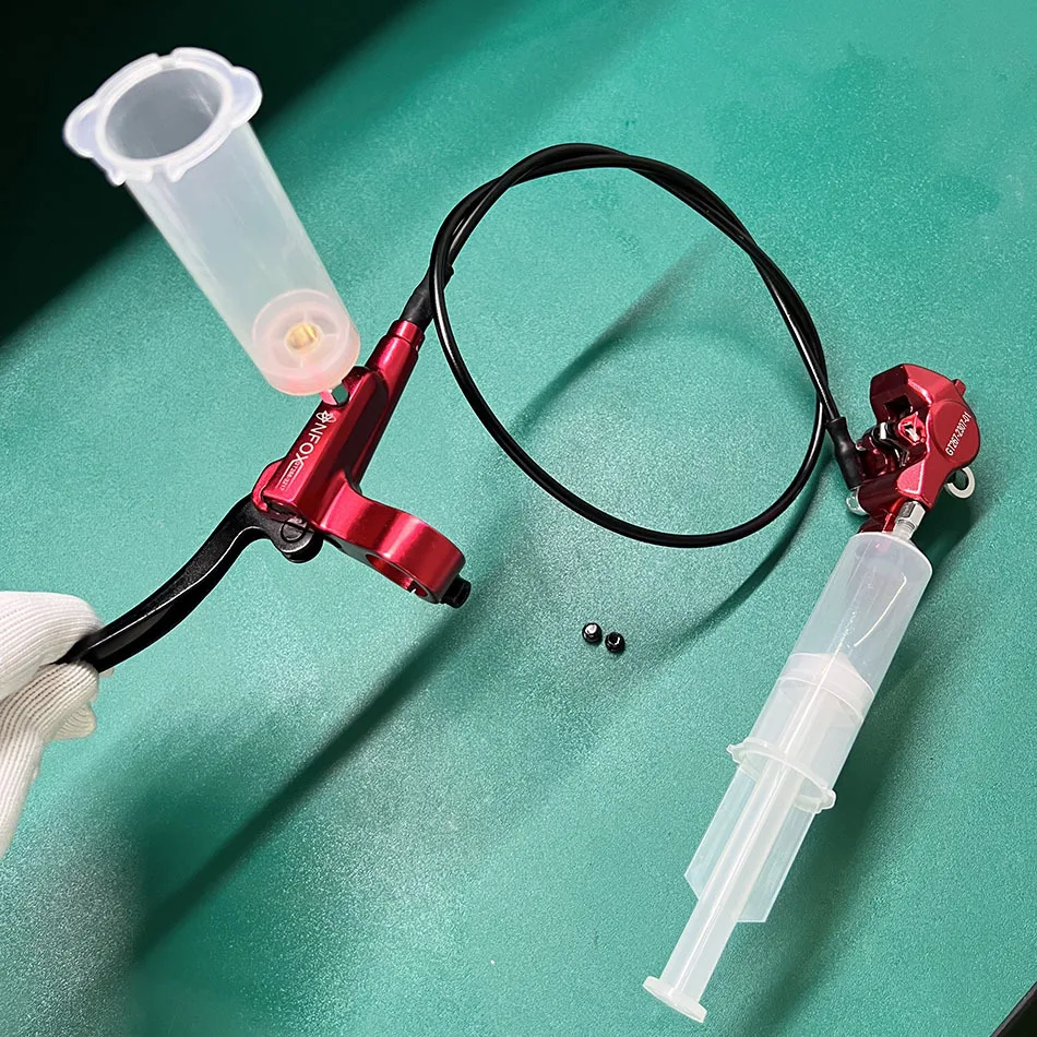 NFOX PRO 2025 New 16PCS Hydraulic Disc Brake Bleed Exhaust Repair Tool Kit Professional Universal for E Bike Bicycle Motorcycle