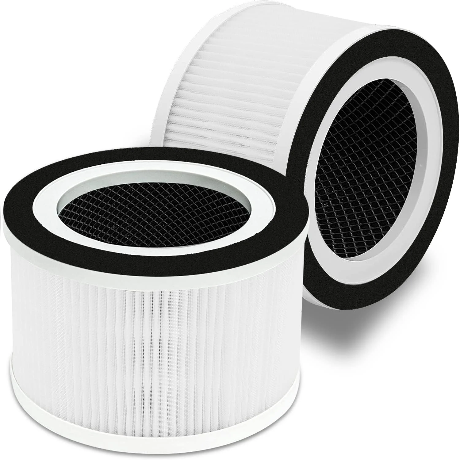 2-Pack True Replacement HEPA Filter Compatible with Afloia Fillo/Halo/Mooka Allo, 3-in-1 H13 True HEPA Filter for Fillo filter,