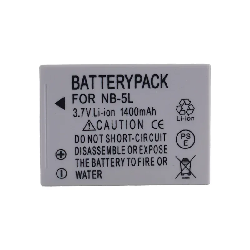 NB-5L Battery 1400mAH 3.7V Suitable for Canon SX200 SX210 SX220 SX230 IXUS850 IXUS990 IXUS980 IXUS970 IXUS960