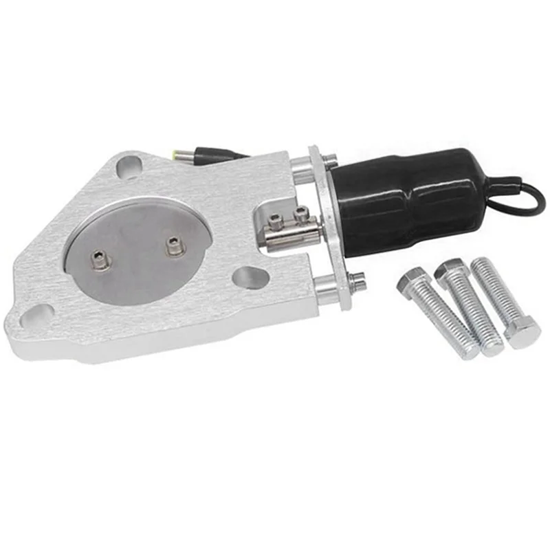 2X für General Motors, modifiziertes Aluminium, elektrisches Steuerventil, Auspuffrohr, Endhals (anwendbar auf 7,6 cm)