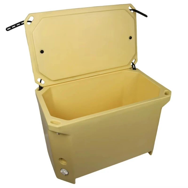 220L Modern Reusable Vortex Forming Fishing Box Seafood Aquaculture Transportation Refrigerated Box