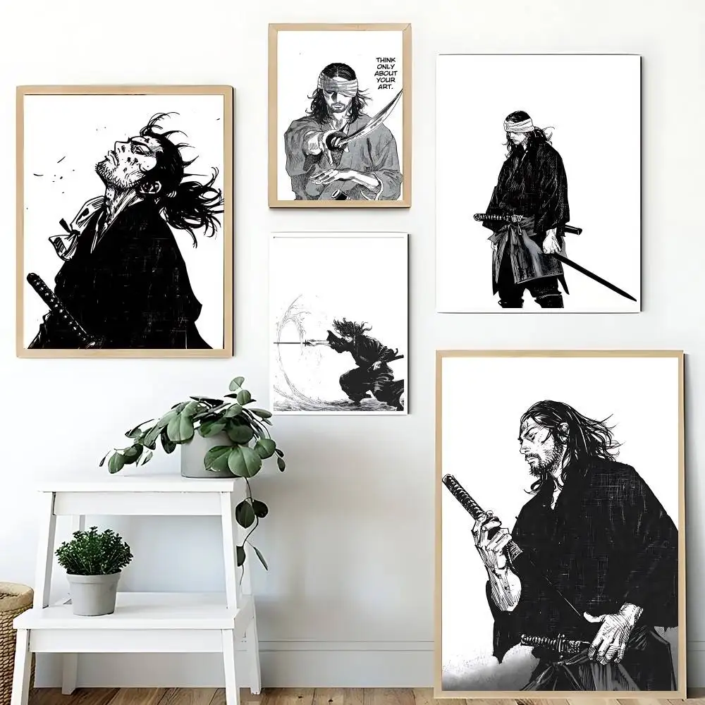 

Cool A-Vagabond Poster Home Decor Poster Paper Print For Living Room Bedroom Entryway Bar Cafe Wall Art Painting