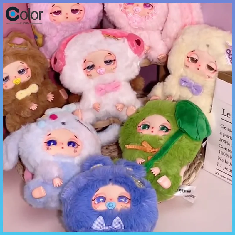 

Новая серия Doudou Tired Baby, слепая коробка, виниловые куклы, милая экшн-фигурка, кавайное украшение для рабочего стола, сюрприз Mysterybox, подарочные игрушки для девочек