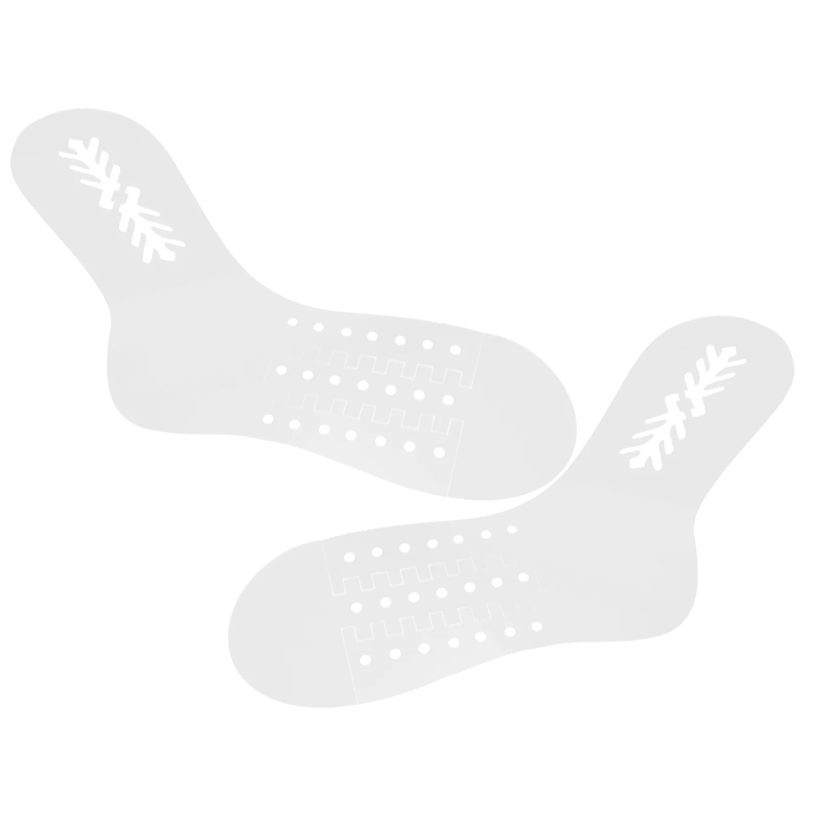 Modèle de chaussette au crochet manuel, forme de chaussettes en acrylique, moules de bas, accessoires d'affichage, 2 pièces