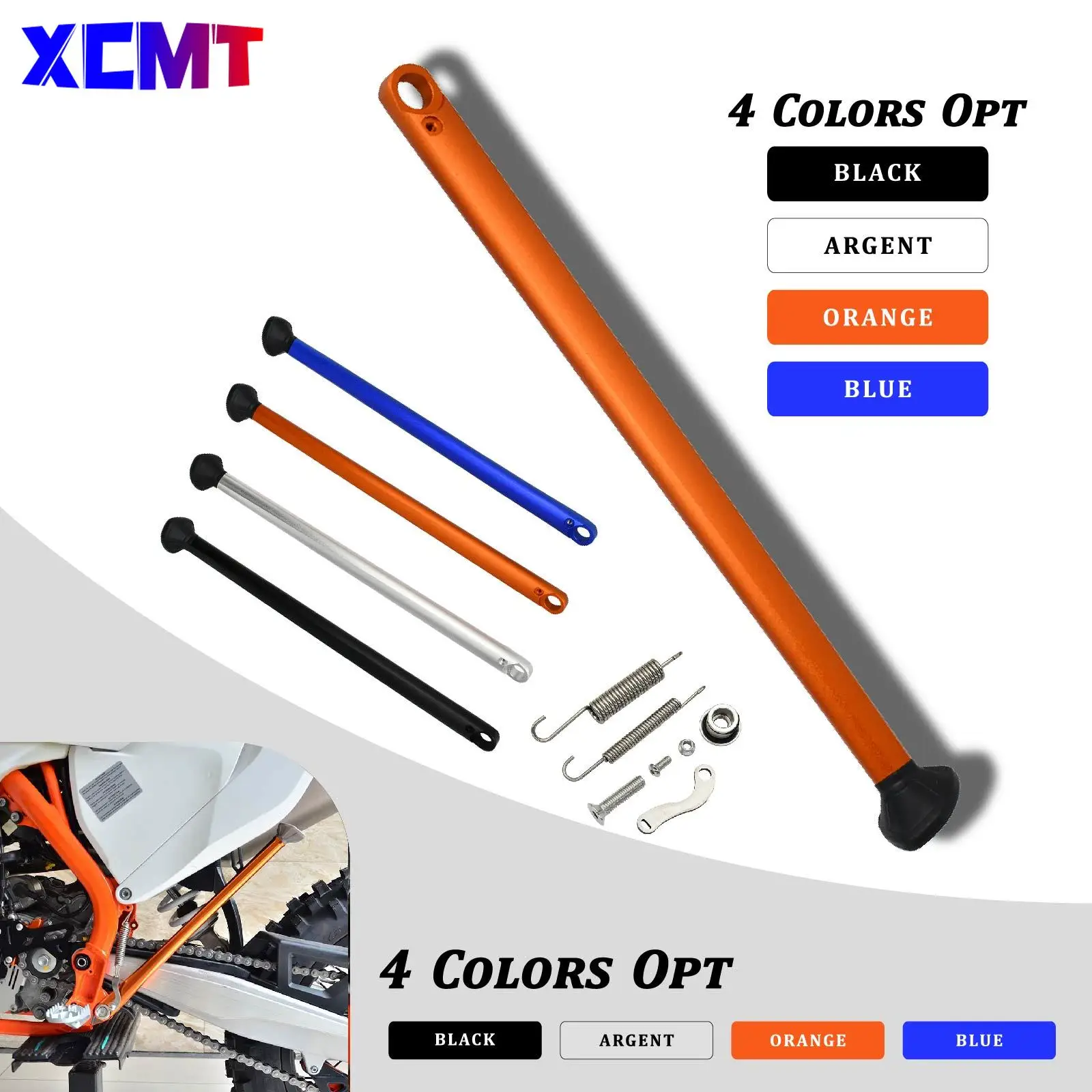 Боковая подставка для мотоцикла KTM 125 250 350 400 450 500 EXC EXCF XC XCW XCF XCFW TPI SIX DAYS 2017-2023 Husqvarna GasGas