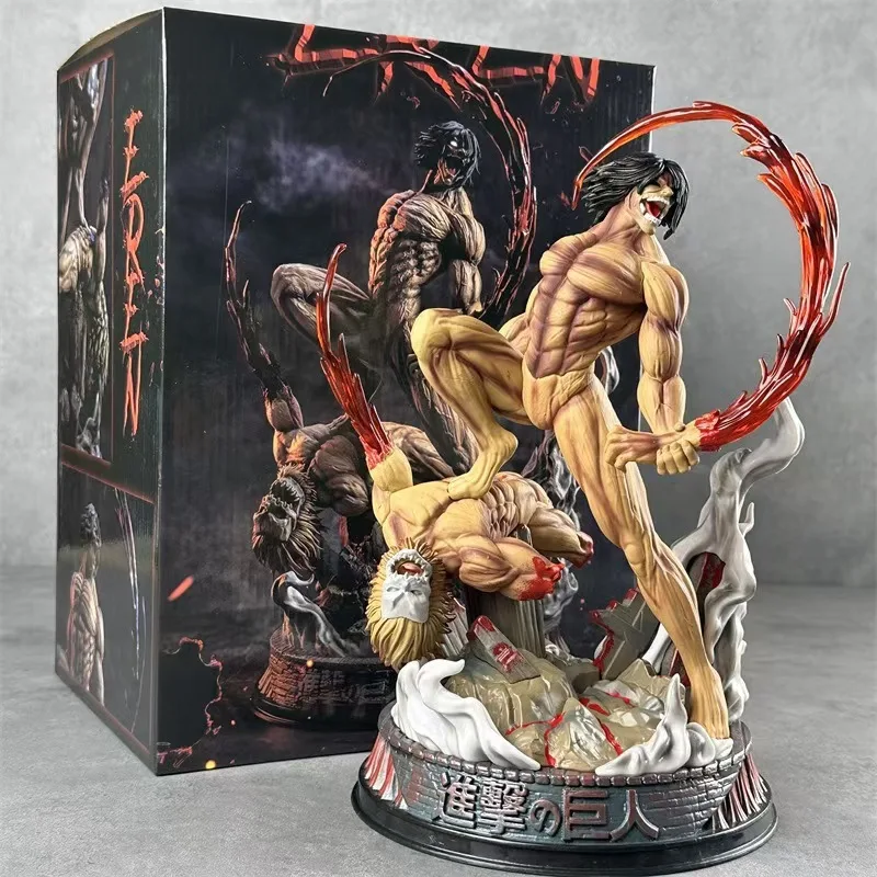 

29Cm Attack Giant Figure Battle Form Allen Base No. 2 Attack Giant Figure Model Tabletop Ornament Collection Gifts